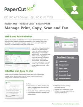 Papercut, Mf, Education Flyer, Southern Duplicating